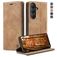 CaseMe 013 Housse Samsung Galaxy S26 Plus Etui Porte-Monnaie - Marron