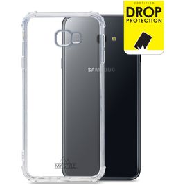 My Style Protective Flex Coque Transparente Samsung Galaxy J4 Plus Coque arrière en TPU Souple Anti-Chocs - Transparent
