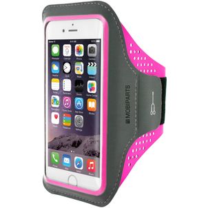 Mobiparts Comfort Fit Brassard Téléphone iPhone 7 Brassard Coque de Sport en Neoprène - Neon Pink