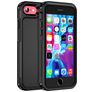 Mobigear Traveller iPhone SE (2022) Plastique rigide Coque arrière - Noir