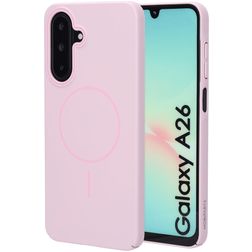 Mobiparts Slim Line Samsung Galaxy A26 MagSafe Plastique rigide Coque arrière - Blush Pink
