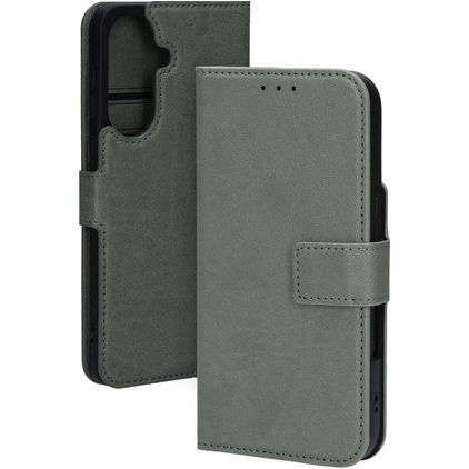 Mobiparts Classic Wallet Housse Samsung Galaxy A57 MagSafe Etui - Stone Green