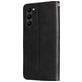 Mobigear Zipper Housse Samsung Galaxy S23 Plus Etui Porte-Monnaie - Noir