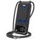 Mobigear Lanyard Card iPhone 17 Pro Max Coque avec cordon en Silicone et Porte-Cartes - Noir