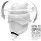 Catalyst Waterproof Coque Apple AirPods 1 Coque Imperméable en Silicone Souple - Blanc