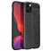 Mobigear Luxury Coque iPhone 12 Coque arrière en TPU Souple - Noir