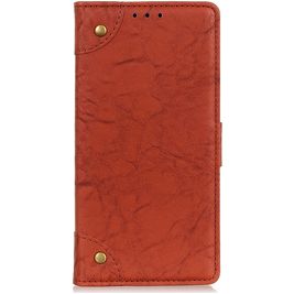 Mobigear Ranch Housse Samsung Galaxy A21 Etui Porte-Monnaie - Marron