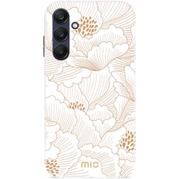 MIO Samsung Galaxy A25 5G MagSafe Plastique rigide Coque arrière - White Roses