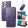Mobigear Clover Housse Samsung Galaxy A73 Etui Porte-Monnaie - Violet