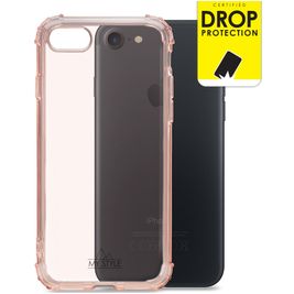 My Style Protective Flex Coque iPhone SE (2022) Coque arrière en TPU Souple Anti-Chocs - Soft Pink