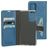 Mobiparts Classic Wallet Samsung Galaxy A72 Étui Portefeuille - Steel Blue