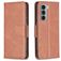 Mobigear Excellent Housse Motorola Moto G200 5G Etui Porte-Monnaie - Marron