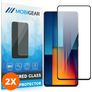Mobigear Premium POCO M6 Verre trempé Protection d'écran - Compatible Coque (Lot de 2)