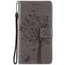 Mobigear Tree Housse Samsung Galaxy S21 Etui Porte-Monnaie - Gris