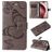 Mobigear Butterfly Housse iPhone 16 Pro Etui Porte-Monnaie - Gris