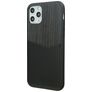 Valenta Card Slot Coque iPhone 11 Pro Max Coque arrière en Cuir Véritable avec Porte-Cartes - Noir