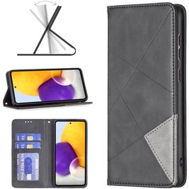 Mobigear Rhombus Slim Housse Samsung Galaxy A73 Etui - Noir