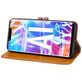 Mobigear Wallet Housse Huawei Mate 20 Lite Etui Porte-Monnaie - Cognac