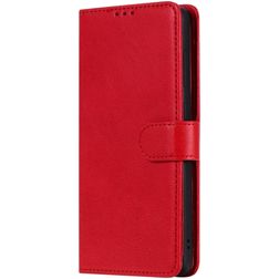 Mobigear Premium Housse Samsung Galaxy A71 Etui Porte-Monnaie - Rouge