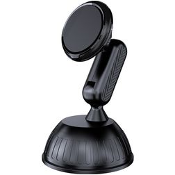 Mobigear Support voiture Ventouse / Tableau de bord Magnétique - Universel - Noir