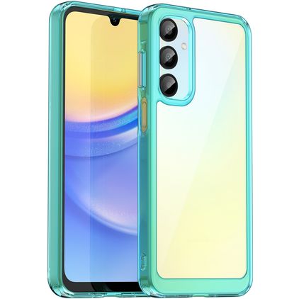 Mobigear Crystal Samsung Galaxy A16 Plastique rigide Coque arrière - Bleu