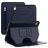 Mobigear Magnetic Folio Coque iPad 10 (2022) Etui + Porte-crayon - Bleu Marin