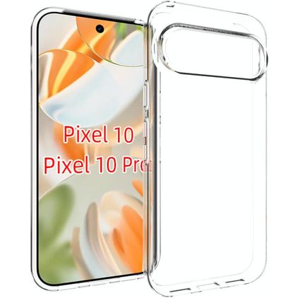 Mobigear Basics Transparent Google Pixel 10 TPU souple Coque arrière - Transparent