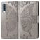 Mobigear Butterfly Housse Samsung Galaxy A50 Etui Porte-Monnaie - Gris