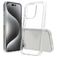 Mobigear Crystal Coque Transparente iPhone 16 Pro Coque arrière Rigide - Transparent