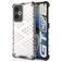 Mobigear Honeycomb Coque Realme GT2 Coque arrière Rigide Anti-Chocs - Blanc
