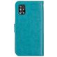 Mobigear Wallet Housse Samsung Galaxy A51 Etui Porte-Monnaie - Turquoise