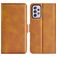 Mobigear Slim Magnet Housse Samsung Galaxy A73 Etui Porte-Monnaie - Cognac