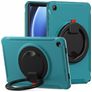 Mobigear RingGuard Coque Samsung Galaxy Tab A9 Plus (2023) Coque arrière en Plastique rigide,Silicone + Support Amovible - Bleu