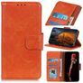 Mobigear Classy Housse Samsung Galaxy S21 Etui Porte-Monnaie - Orange