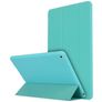 Mobigear Tri-Fold Gel Coque iPad 7 (2019) Etui en TPU,Similicuir - Turquoise