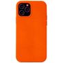 Mobigear Rubber Touch Coque iPhone 12 Coque arrière en Silicone - Coral