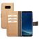 Mobiparts Saffiano Wallet Housse Samsung Galaxy S8 Etui Porte-Monnaie - Copper
