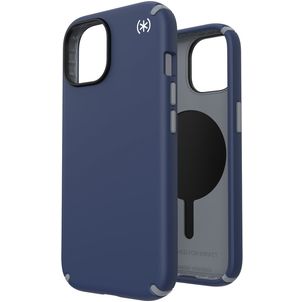 Speck Presidio2 Pro Coque iPhone 15 MagSafe Coque arrière Rigide Anti-Chocs - Coastal Blue
