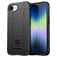 Mobigear Rugged Shield Coque iPhone 16e Coque arrière en TPU Souple Anti-Chocs - Noir