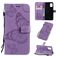 Mobigear Butterfly Housse Samsung Galaxy A71 Etui Porte-Monnaie - Violet