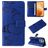 Mobigear Butterfly Housse Xiaomi 14T Pro Etui Porte-Monnaie - Bleu