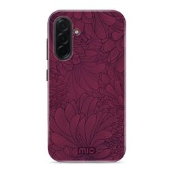 MIO Coque Samsung Galaxy A36 MagSafe Coque arrière Rigide - Berry Blooms