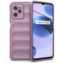Mobigear Bumpy Coque Realme C35 Coque arrière en TPU Souple - Violet