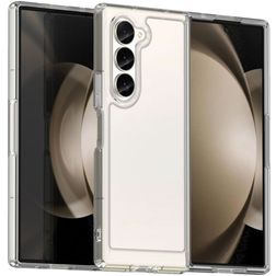 Mobigear Crystal Coque Transparente Samsung Galaxy Z Fold 6 Coque arrière Rigide - Transparent