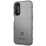 Mobigear Rugged Shield Coque Realme 7 Coque arrière en TPU Souple Anti-Chocs - Gris