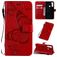 Mobigear Butterfly Housse Xiaomi Redmi Note 8T Etui Porte-Monnaie - Rouge