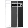 Mobilize Gelly Coque Transparente Google Pixel 8 Pro Coque arrière en TPU Souple - Transparent