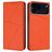 Mobigear Frosted Flip Housse iPhone 17 Pro Max Etui Porte-Monnaie - Orange