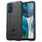 Mobigear Rugged Shield Coque Motorola Moto G42 Coque arrière en TPU Souple Anti-Chocs - Noir