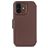 Decoded Detachable Wallet Housse iPhone 17 MagSafe Etui avec Coque Détachable en Cuir Véritable Porte-Monnaie - Chocolate Brown